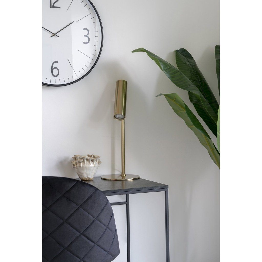 Round Black Wall Clock with Clear Numbered Dial - Image 4